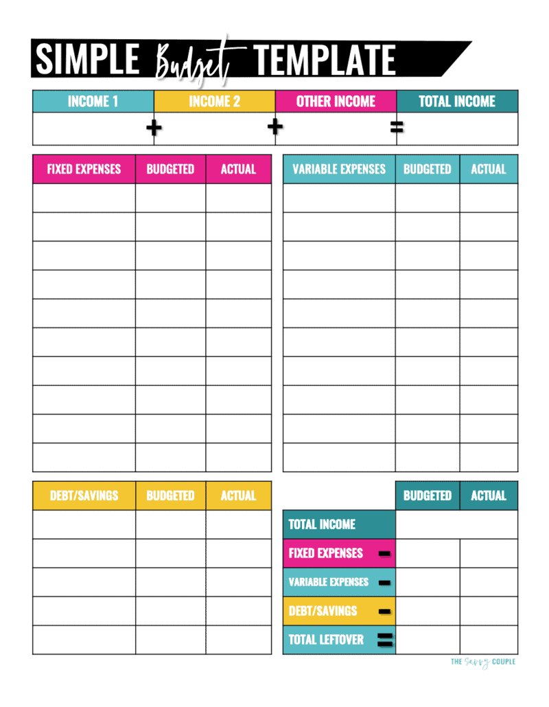 10 Budget Templates U0026 Tools That Will Change Your Life