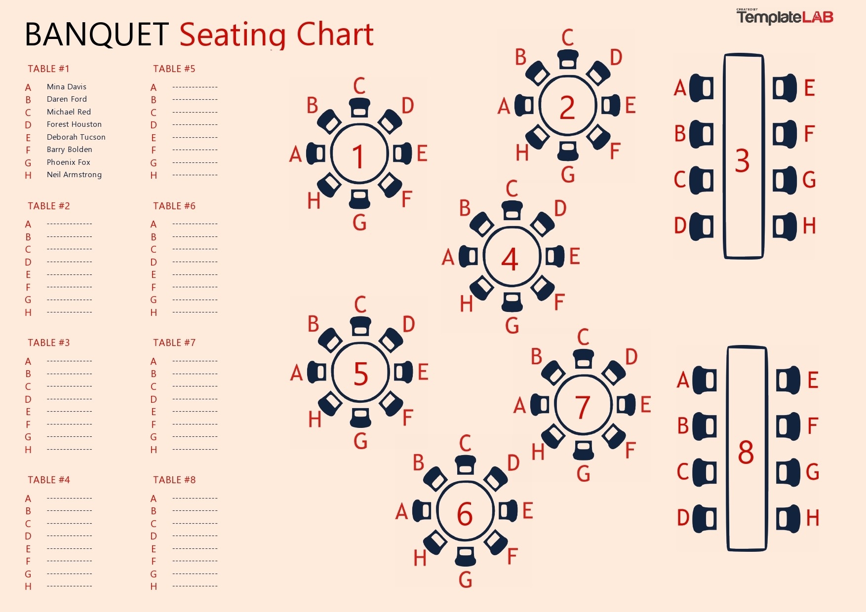 19 Great Seating Chart Templates Wedding Classroom More