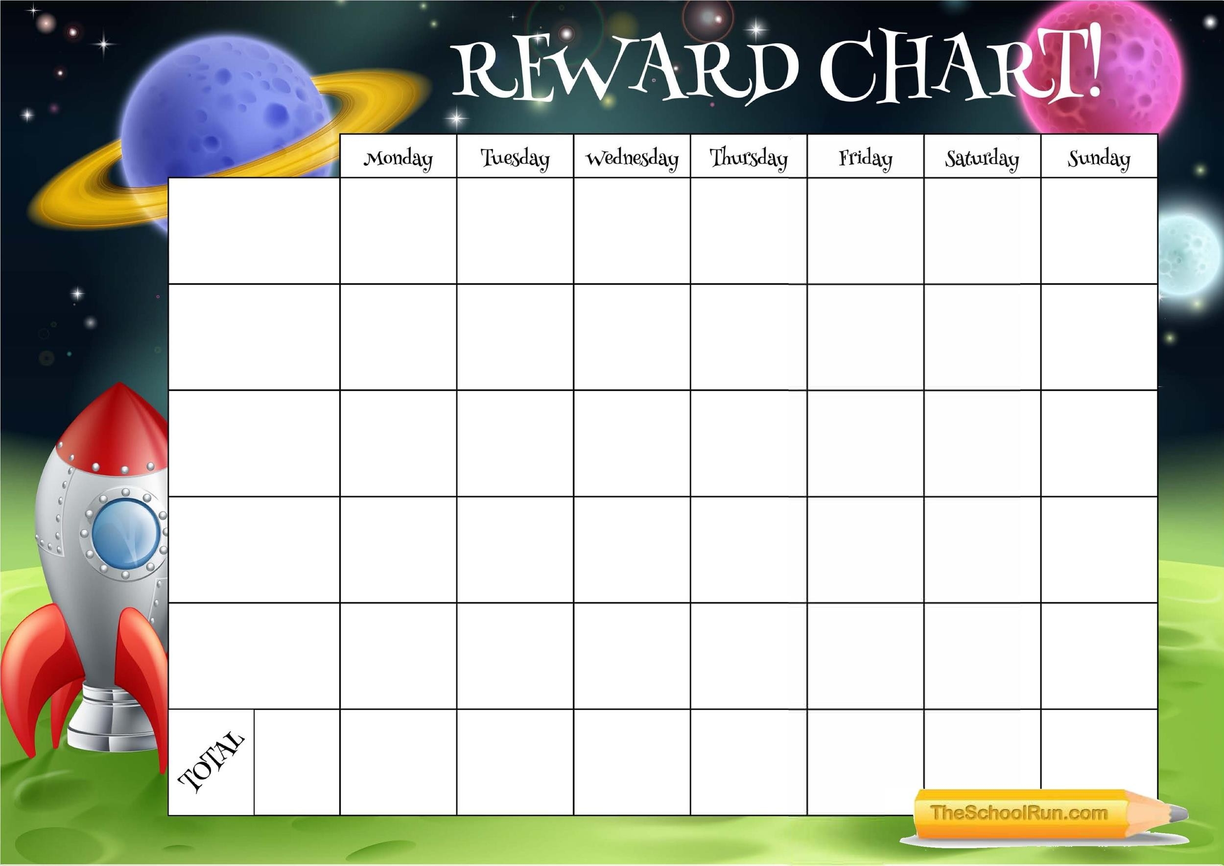 Behavior Chart Template Free