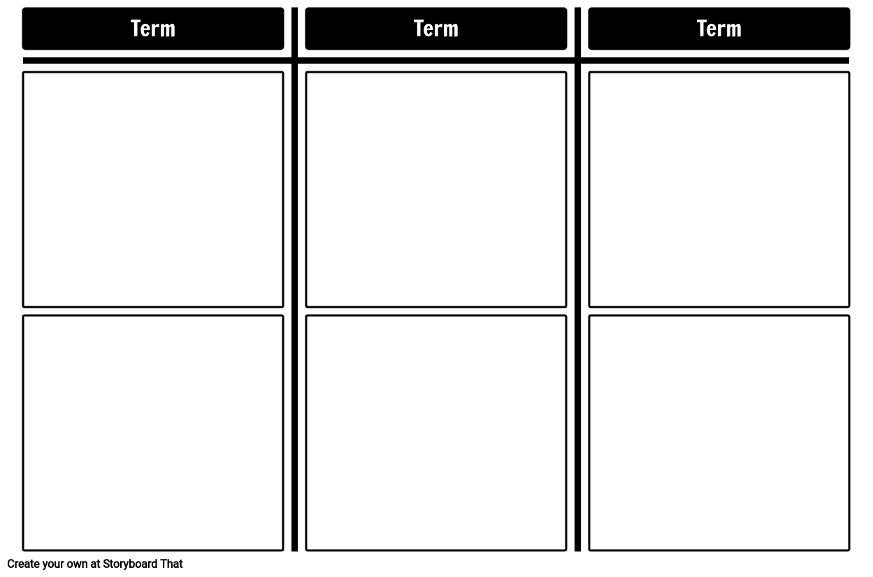 3 Column T Chart Template Storyboard By Storyboard templates