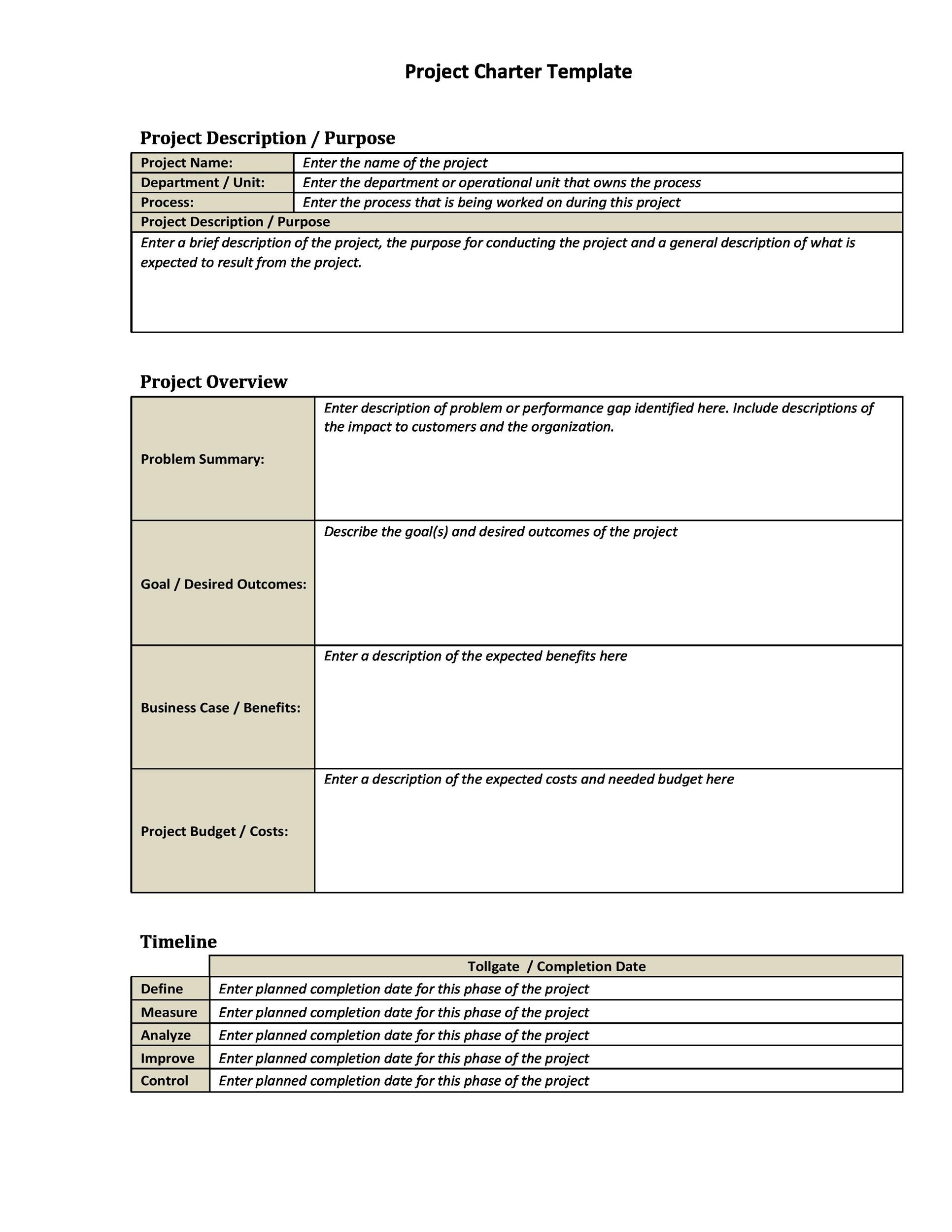 49 Useful Team Charter Templates u0026 Examples TemplateLab