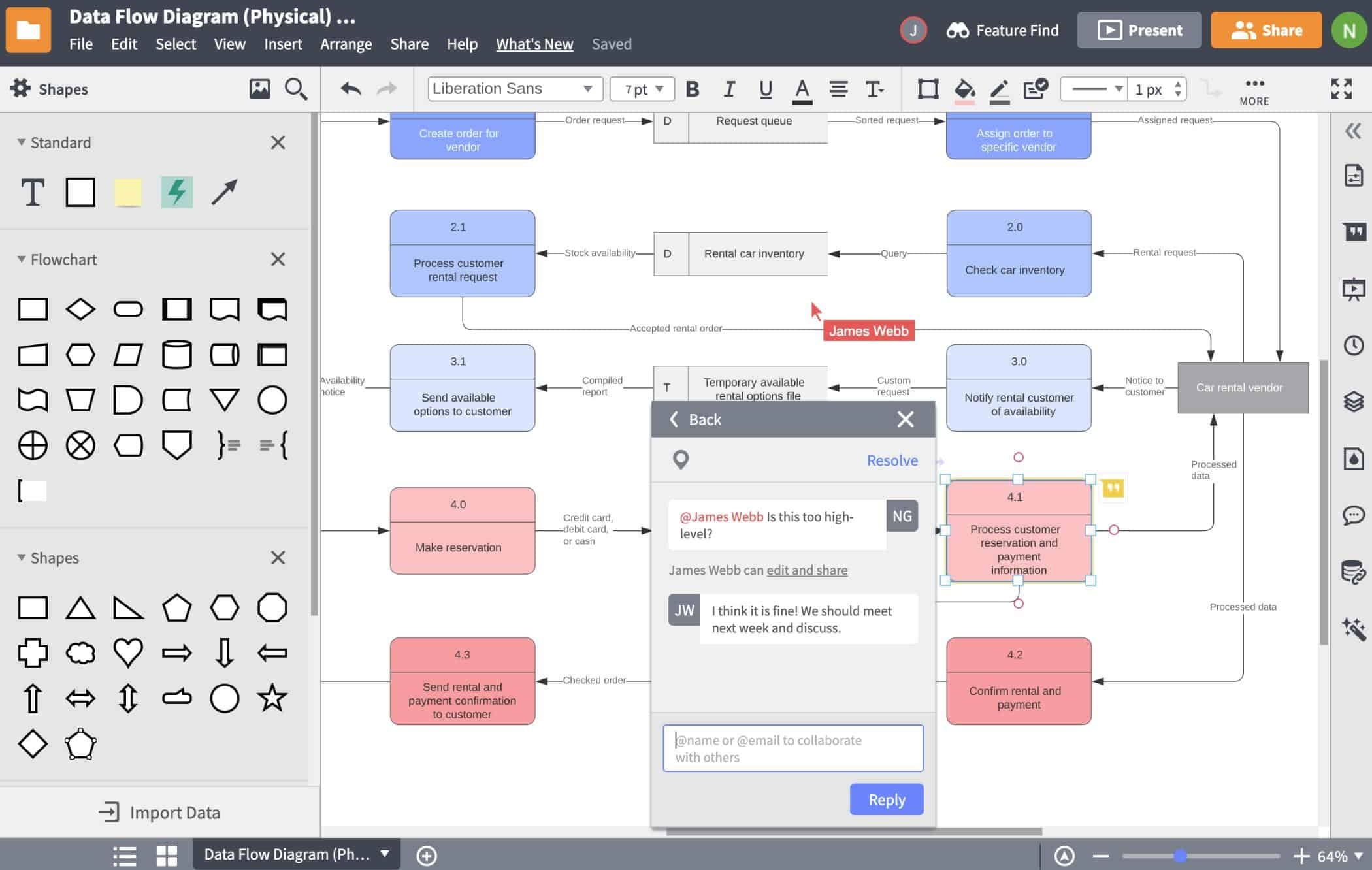 Lucidchart Er Diagram Template