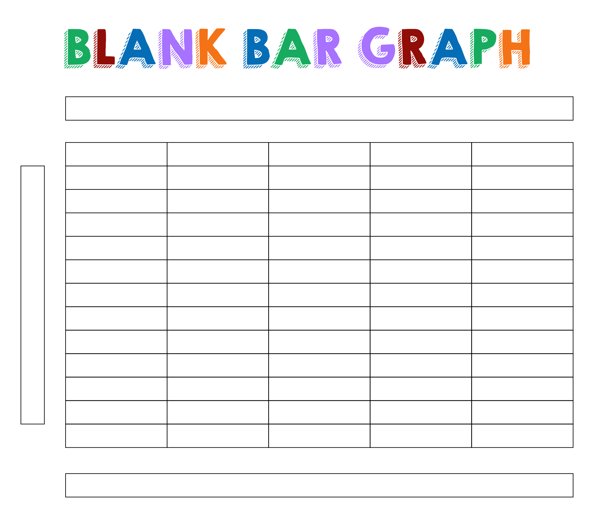 Free Printable Blank Tally Chart