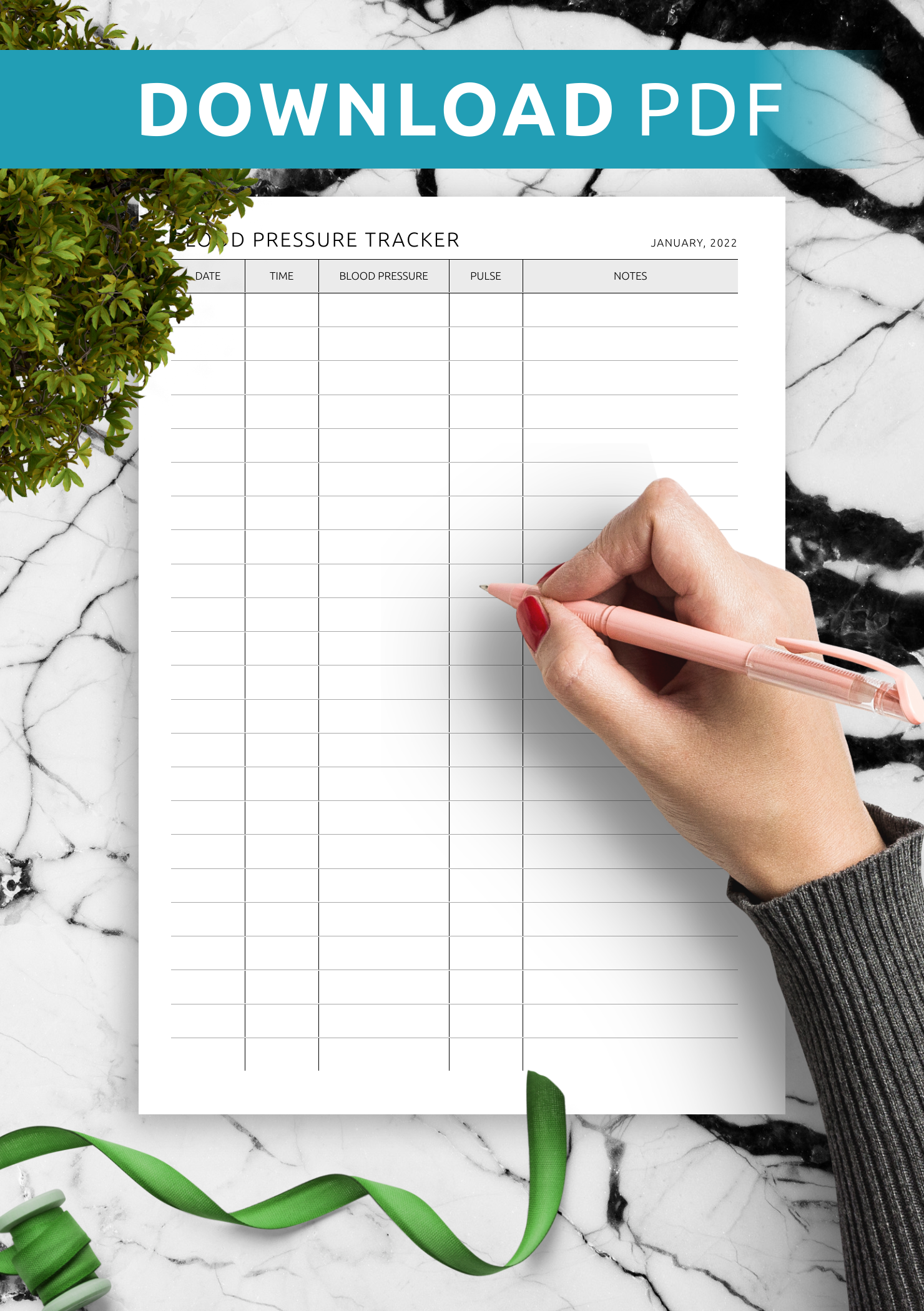 Blood Pressure Tracker Monitor Your Health With Precision