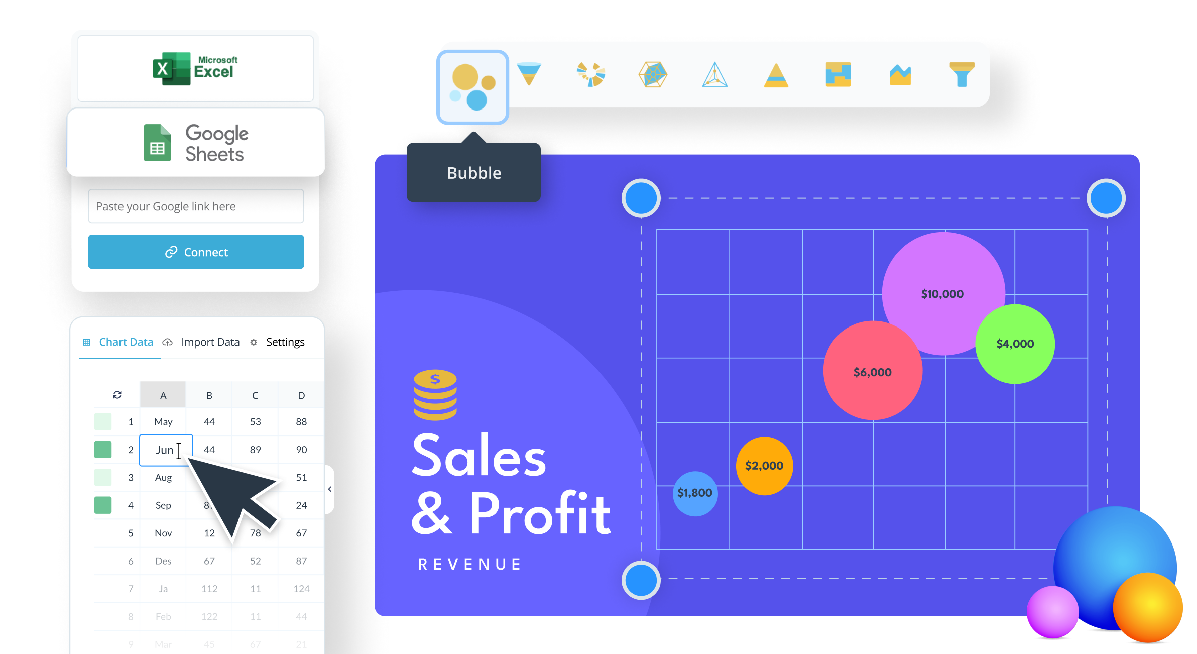 Bubble Chart Template