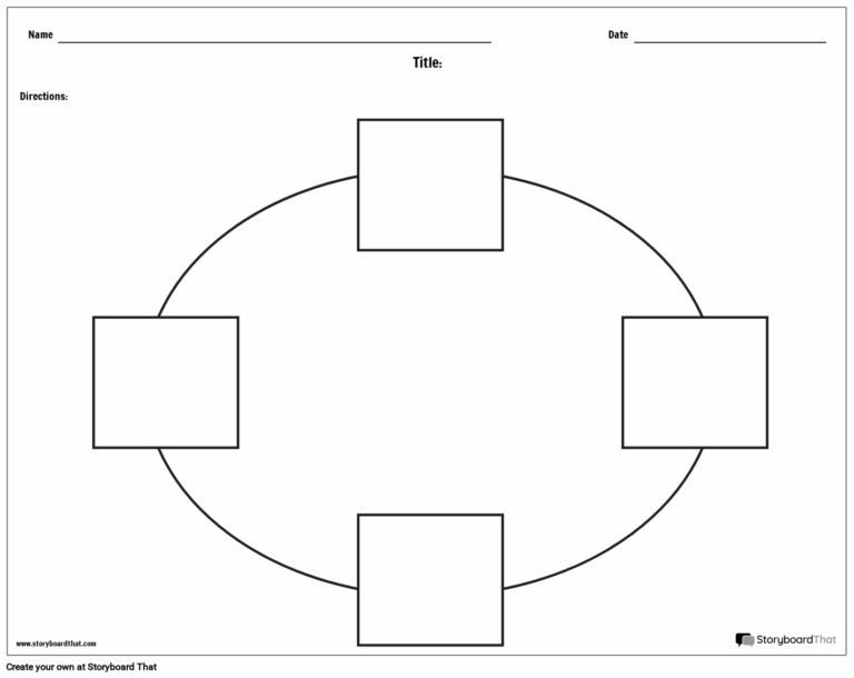 Circle Chart Maker U0026 Worksheets Storyboard That
