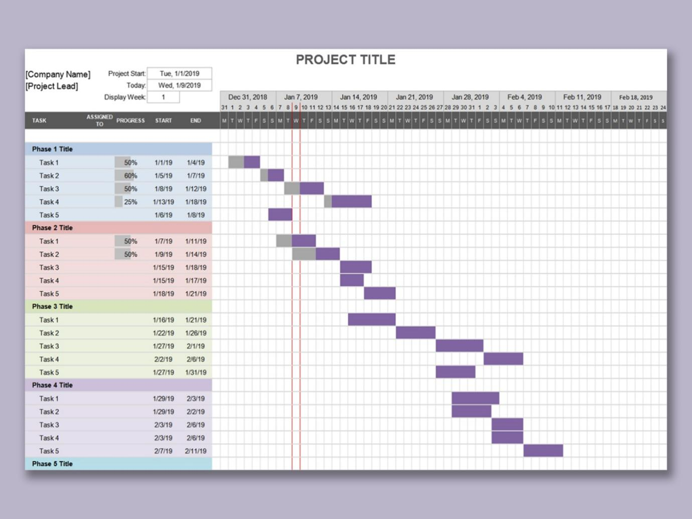 Download Free Milestone Template Excel WPS Office Academy