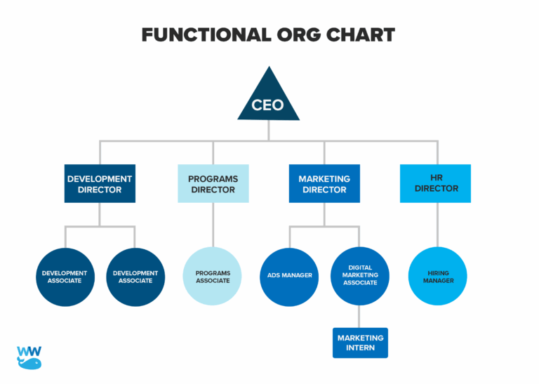 Easy Guide To Building A Nonprofit Org Chart Whole Whale