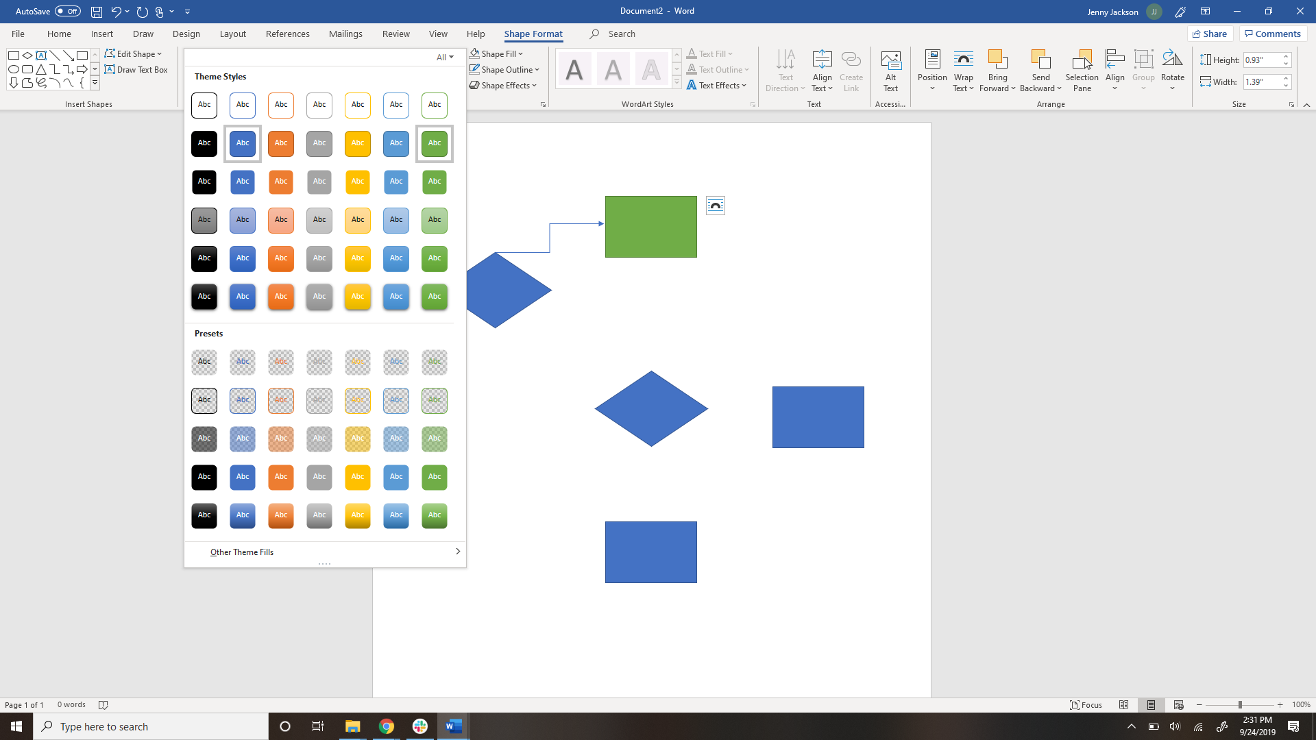 Flowchart Template For Word Lucidchart