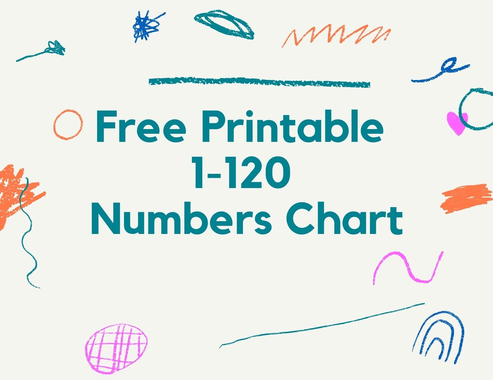 Free Printable 120 Chart Blank