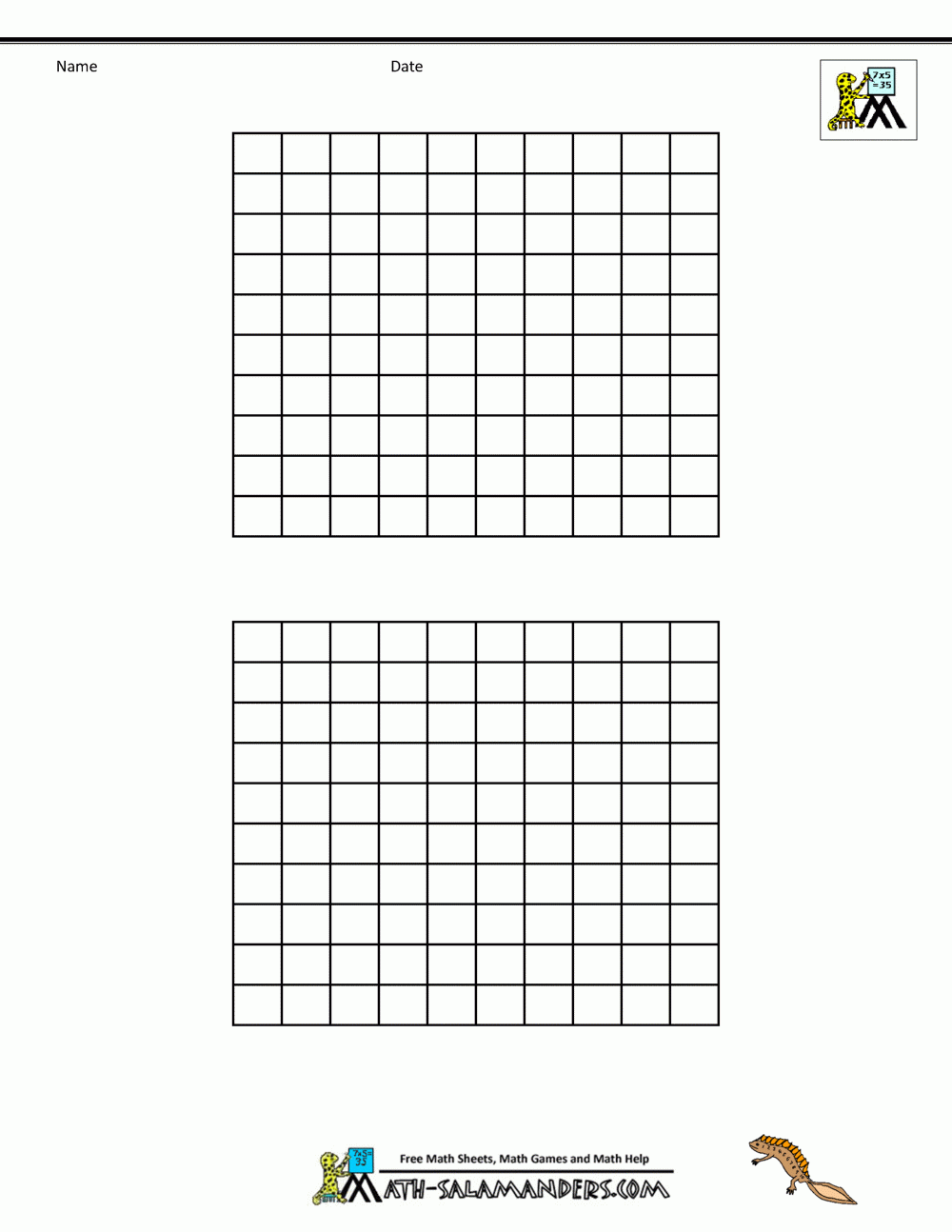 Free Printable Hundred Number Chart Worksheets Library