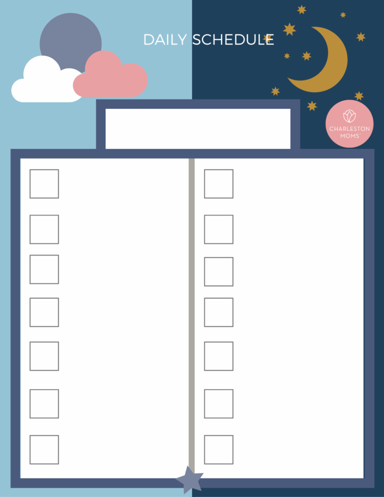 Free Routine Activity Charts Customizable For Your Family