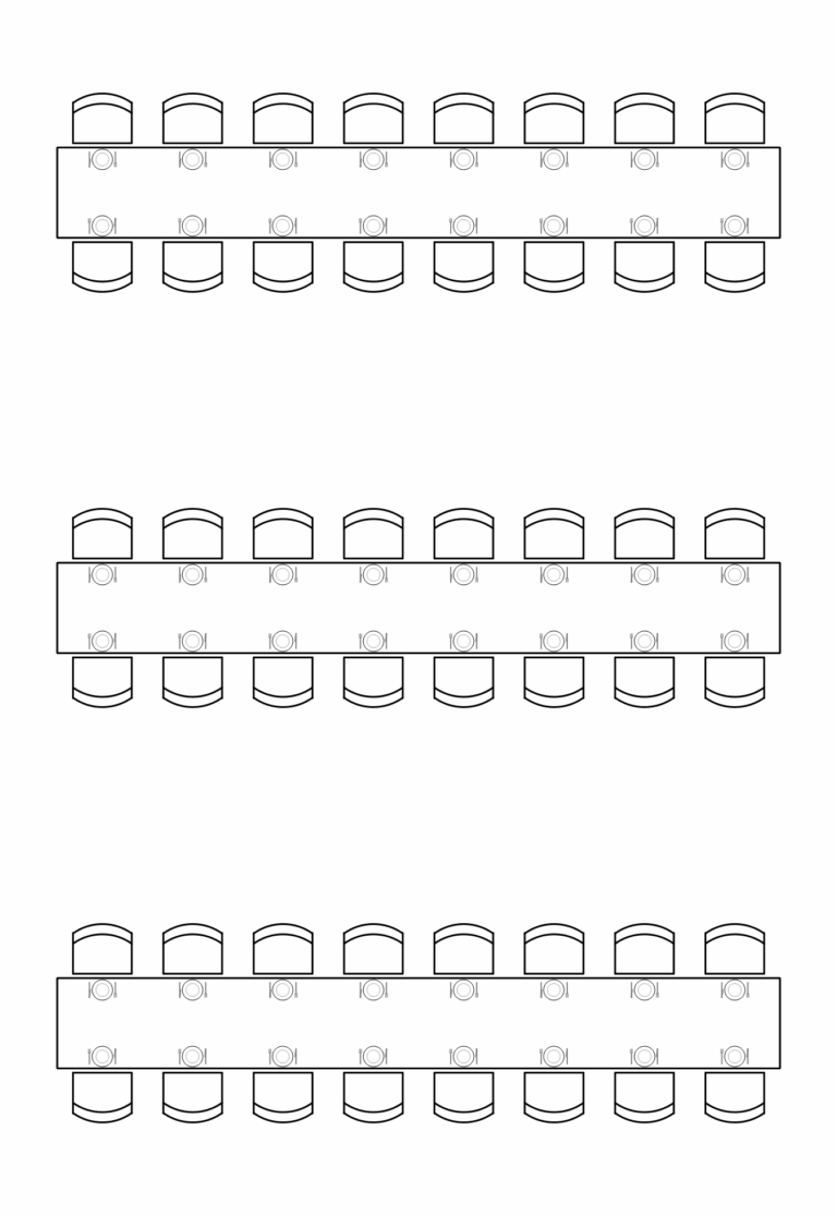 Free Table Seating Plan Templates