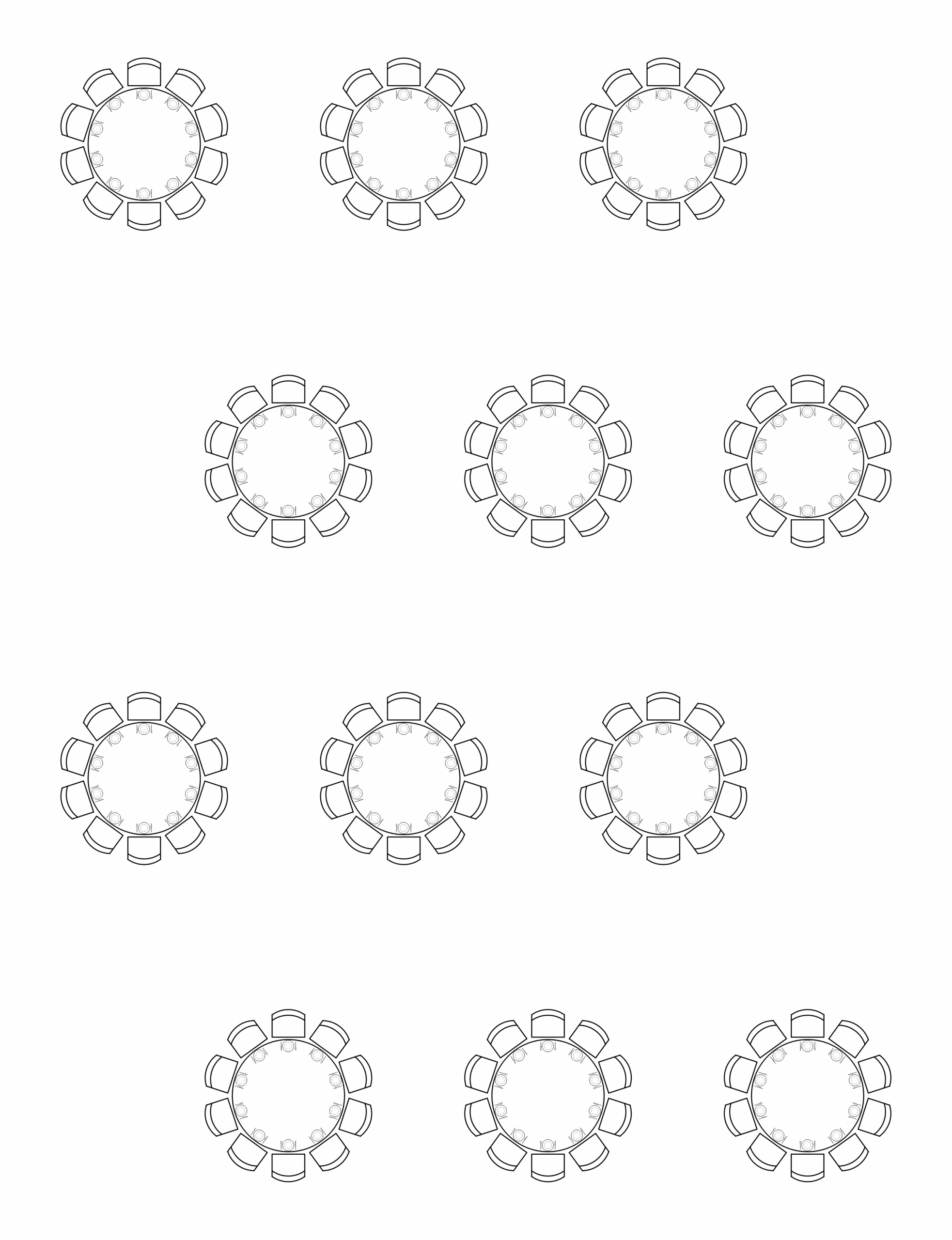 Free Table Seating Plan Templates