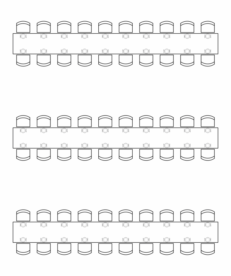 Free Table Seating Plan Templates