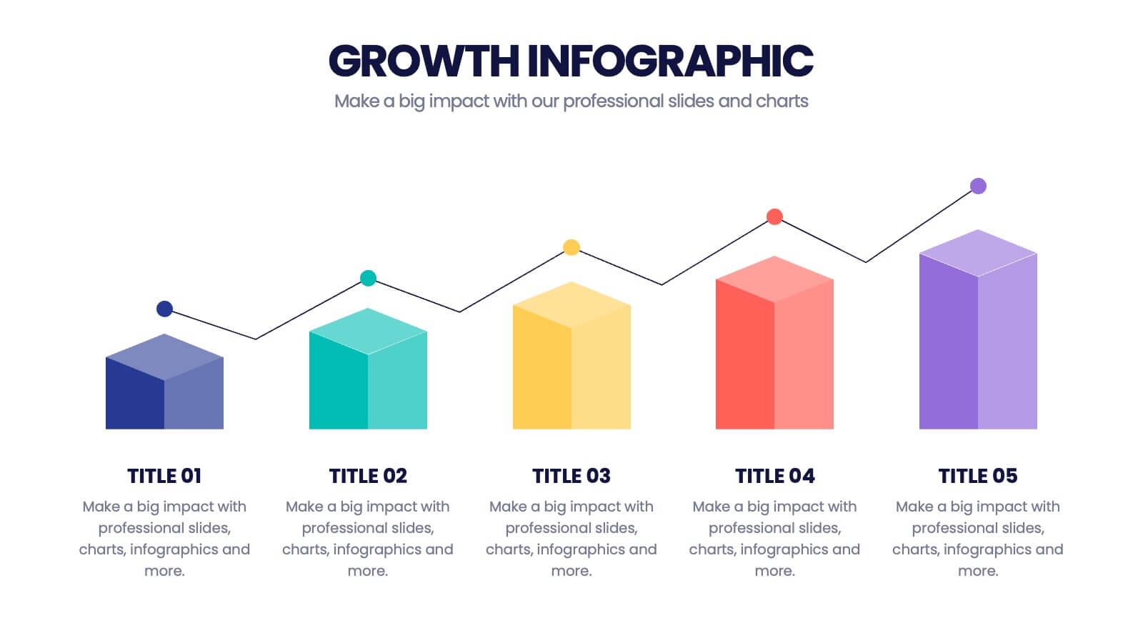 Growth Chart Infographic Powerpoint Template And Google Slides Theme