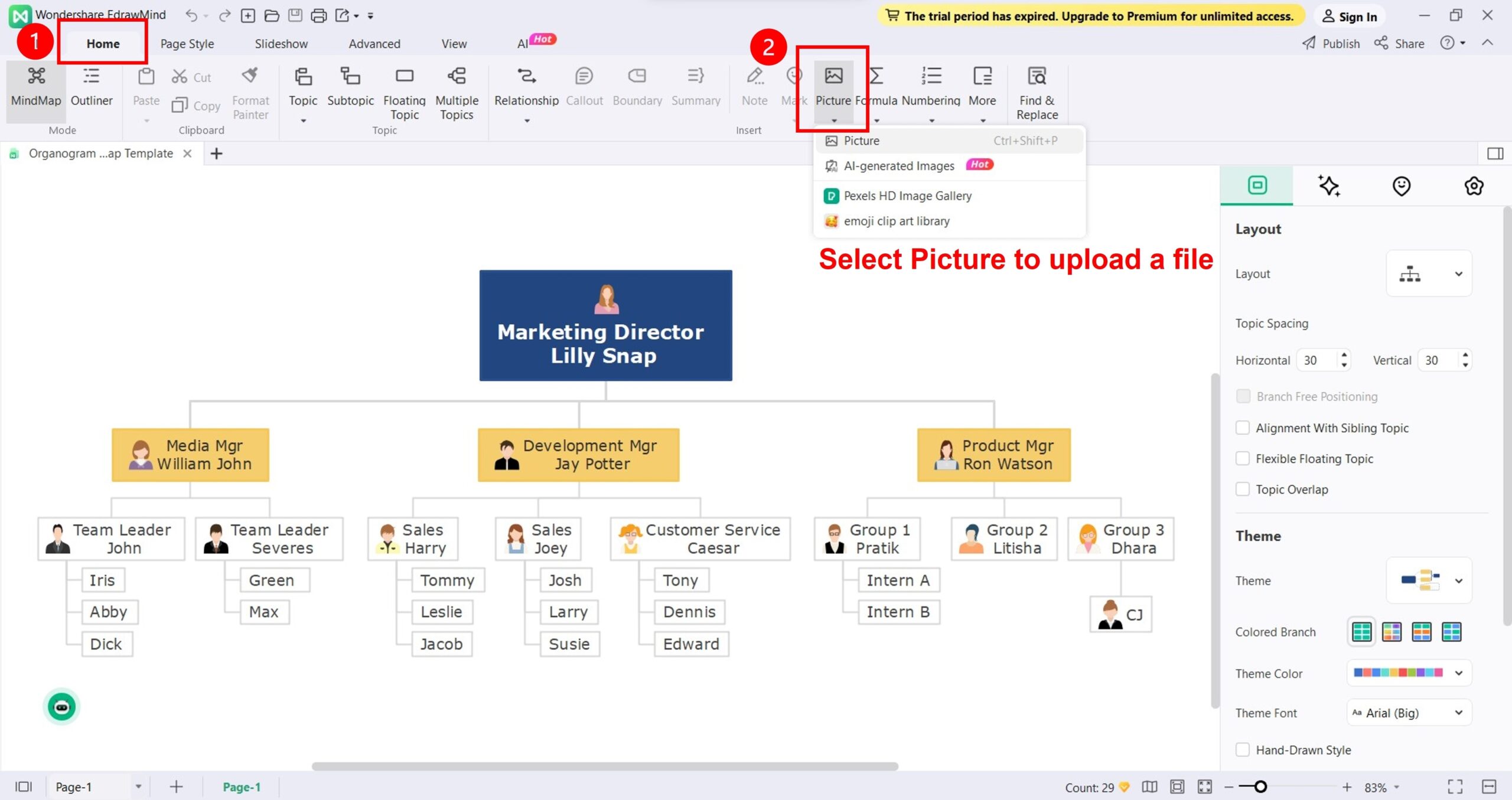 How To Create An Organizational Chart In Word A Step by Step Guide
