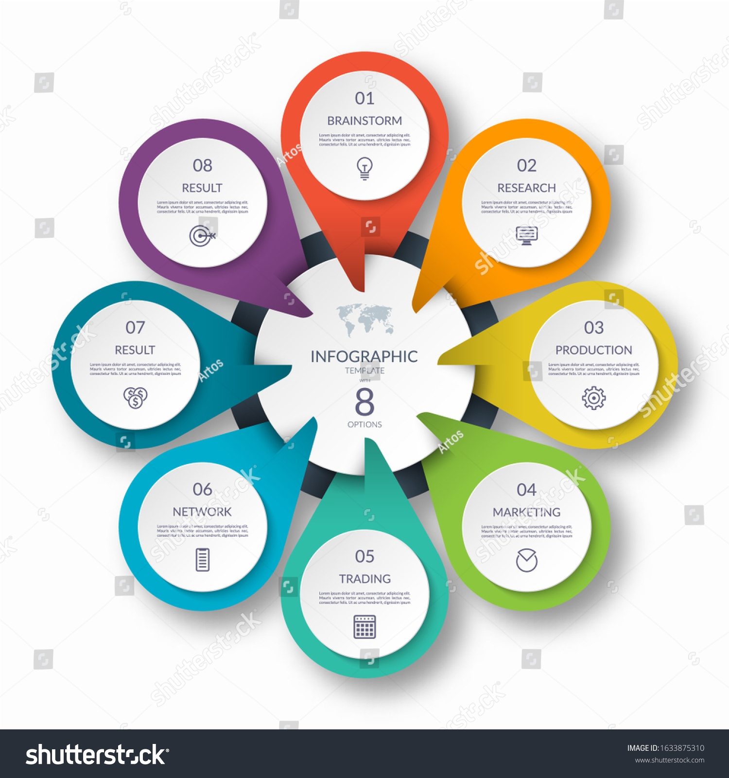 Circle Chart Template