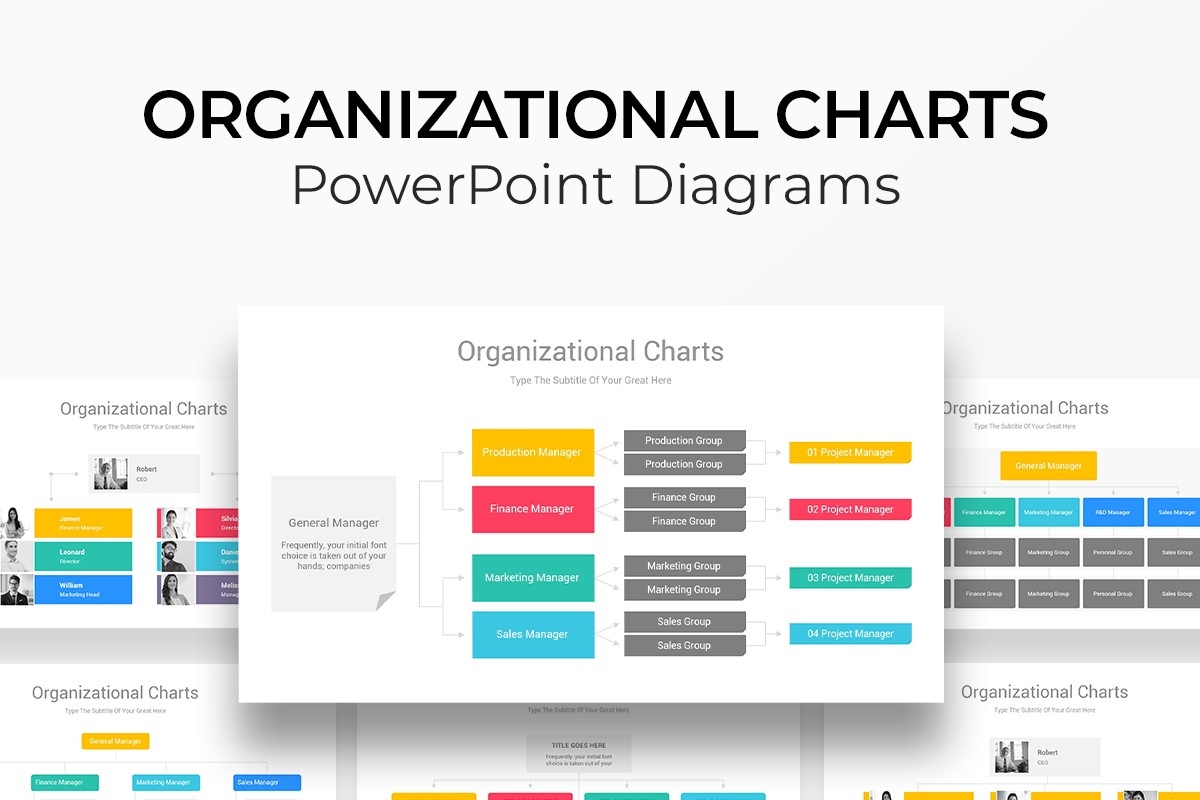 Organizational Charts PowerPoint PPT Template Nulivo Market