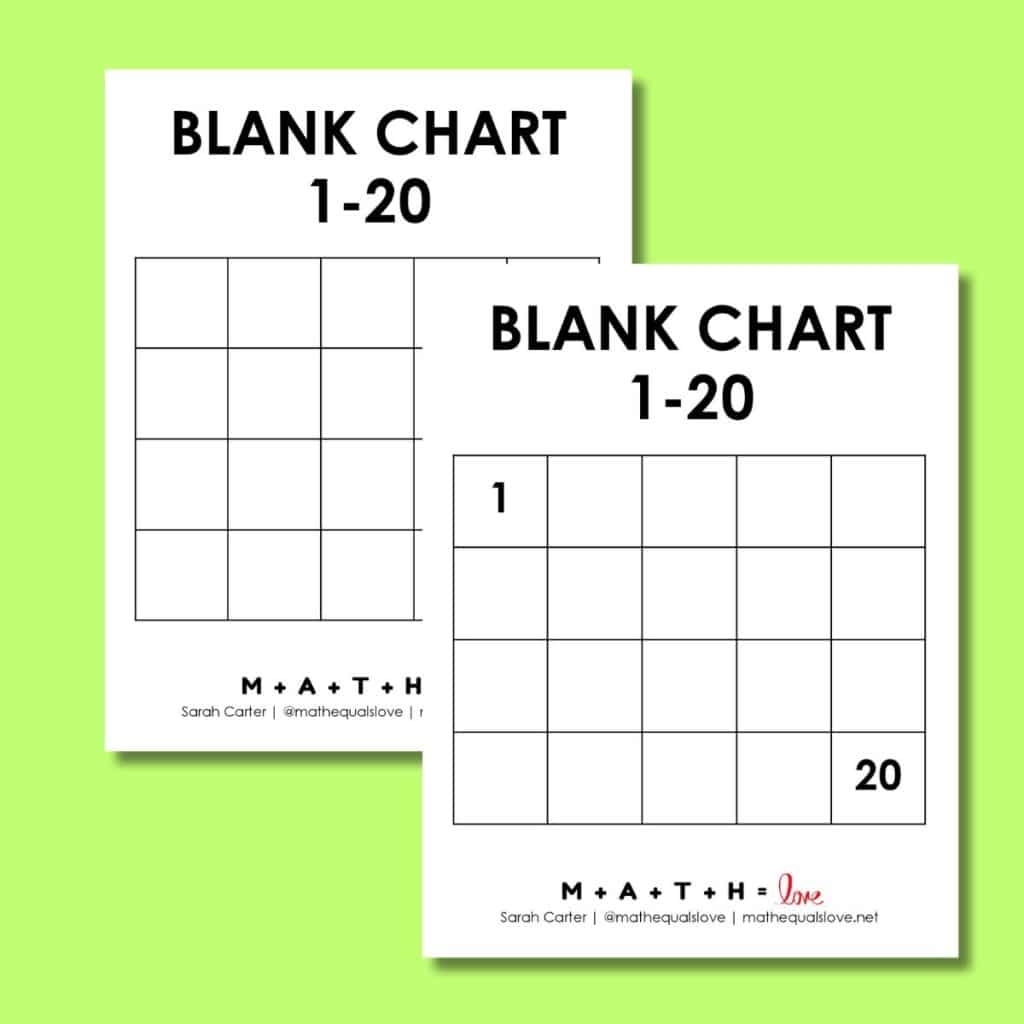 1 20 Chart Blank Printable Free Printable Chart Templates 1 20 Chart Blank Printable Free Printable Chart Templates