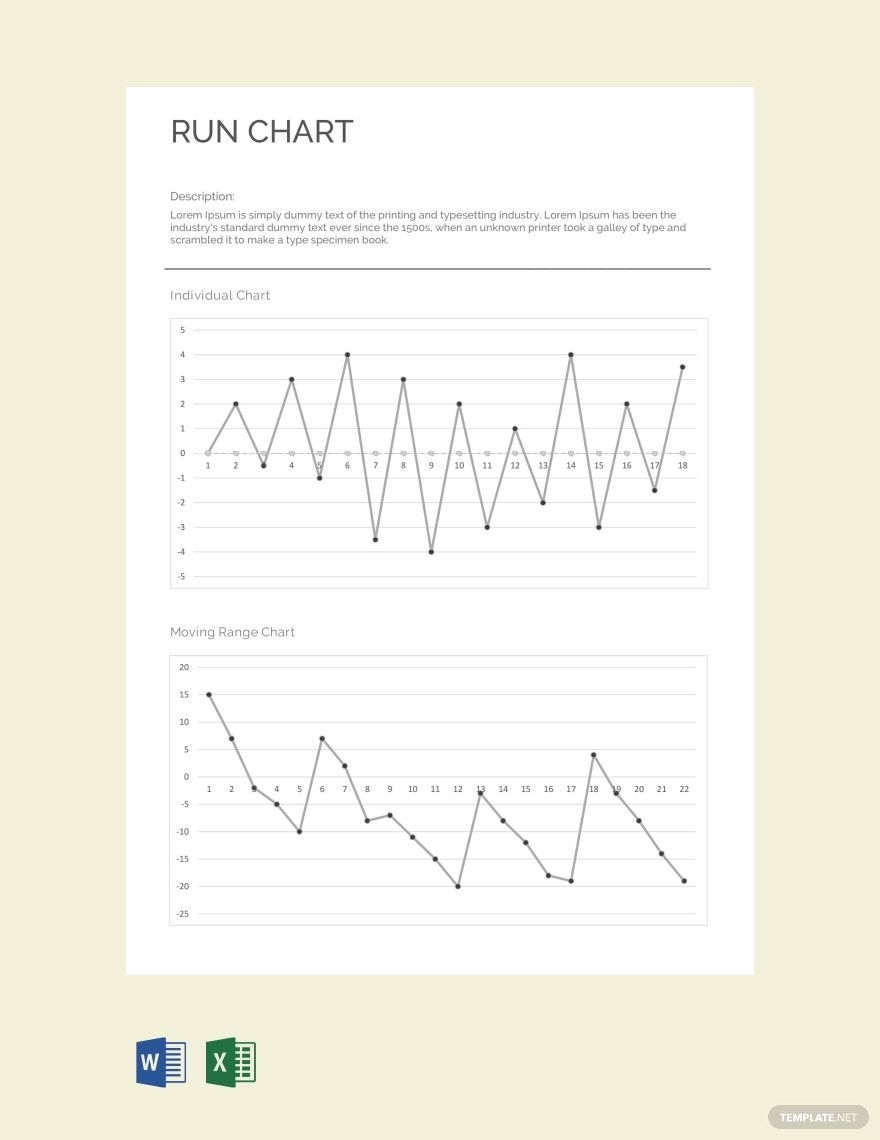 Run Chart Template In Word Excel Download Template