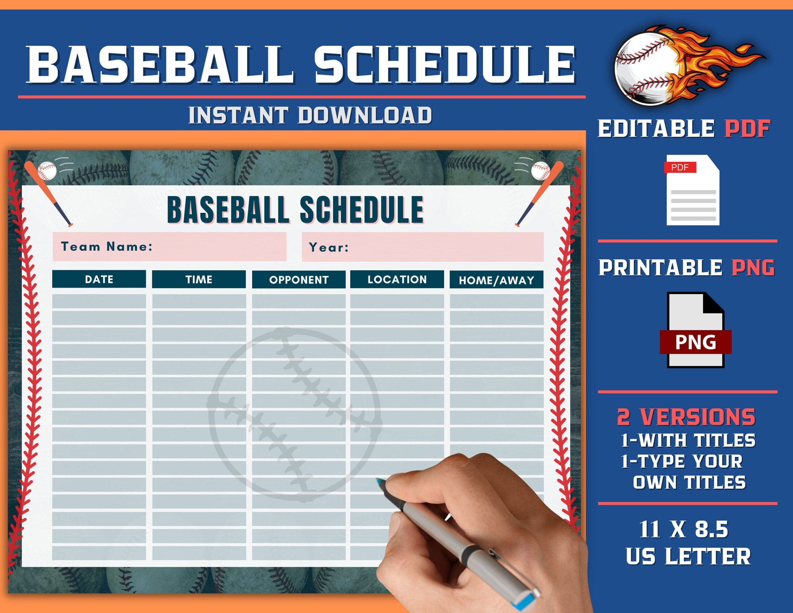 Softball Depth Chart Etsy