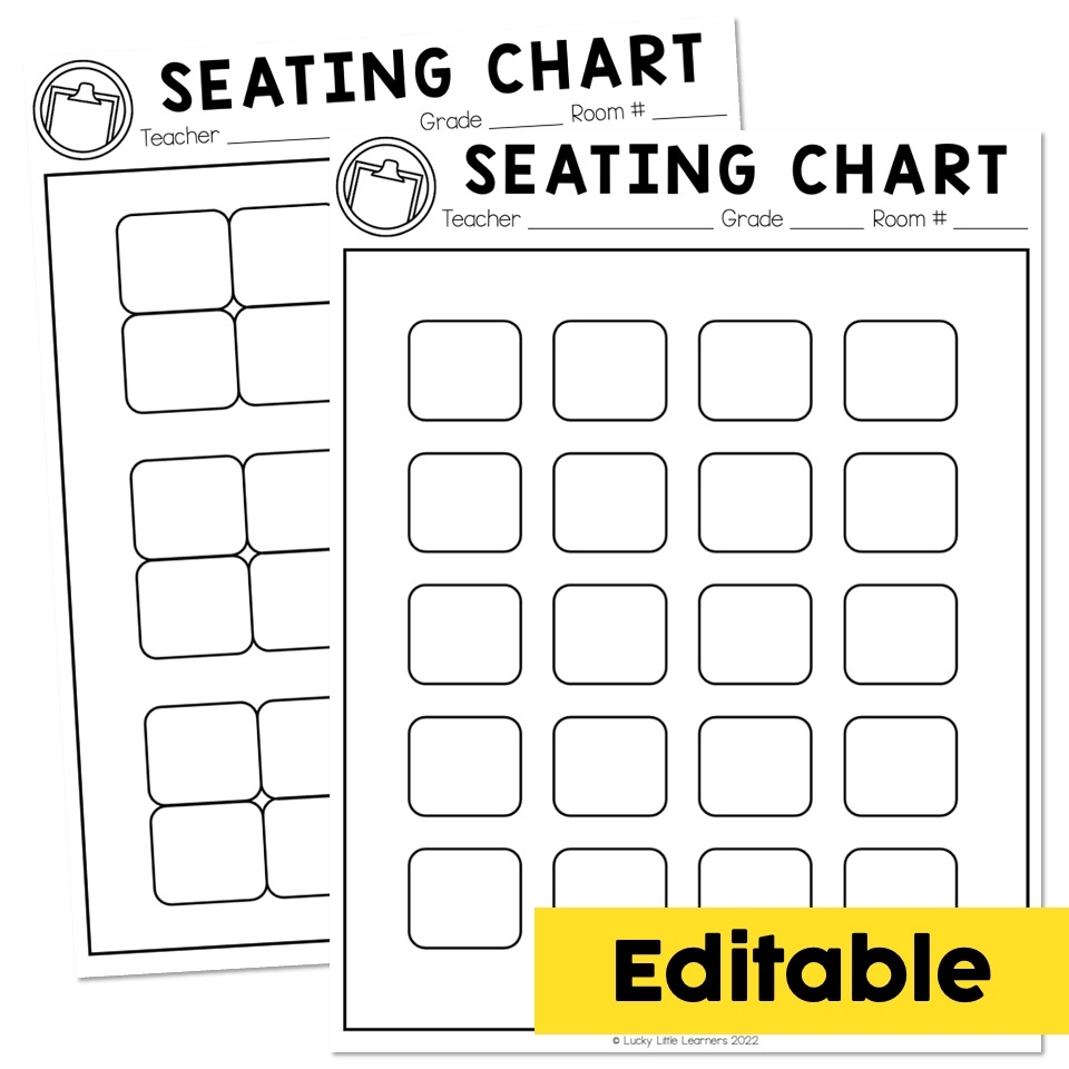 Sitting Chart Template