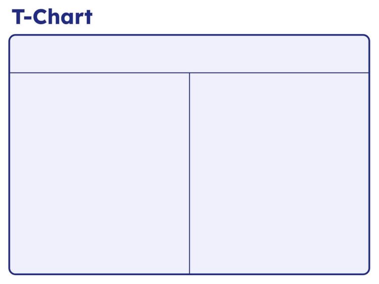 T Chart Book Creator App