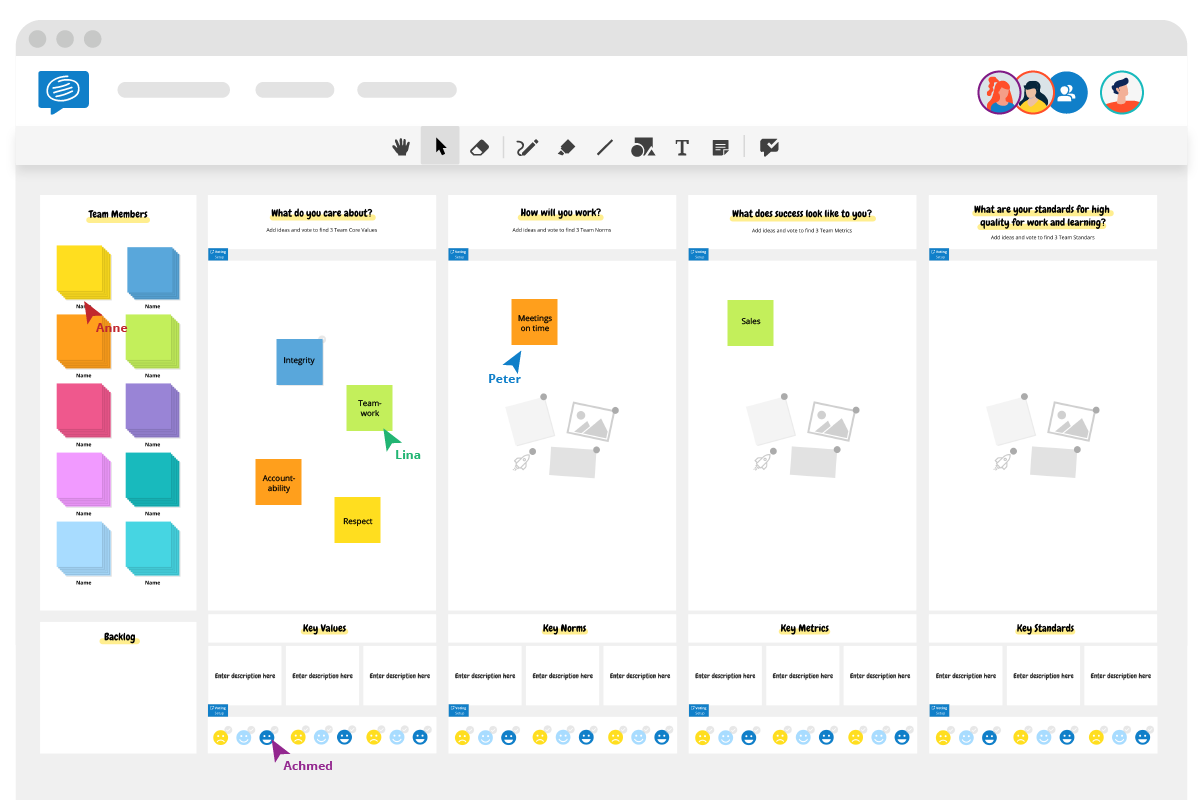 Team Charter Free Template Conceptboard