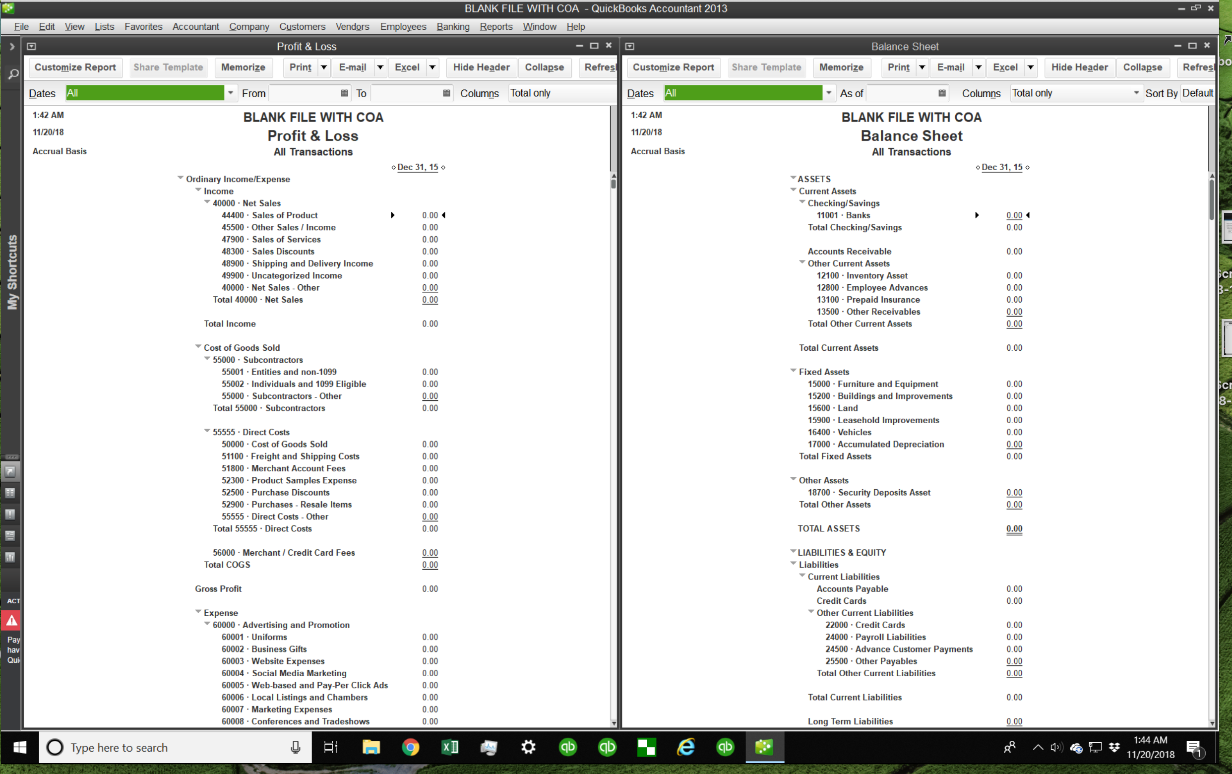 Ultimate Chart Of Accounts For QuickBooks Online And Desktop Experts In QuickBooks Consulting U0026 QuickBooks Training By Accountants